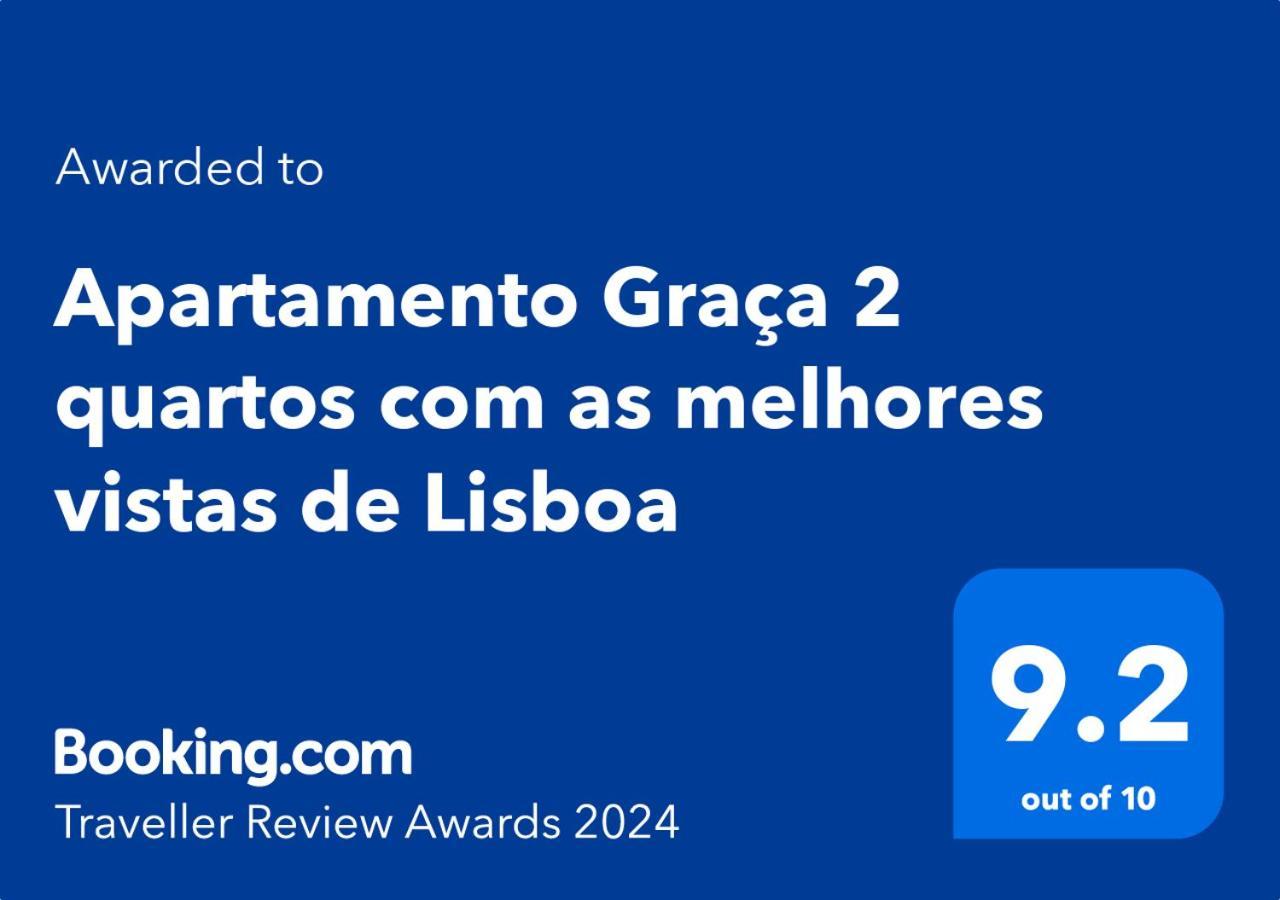 Apartamento Graca 2 Quartos Com As Melhores Vistas De Lisboa المظهر الخارجي الصورة